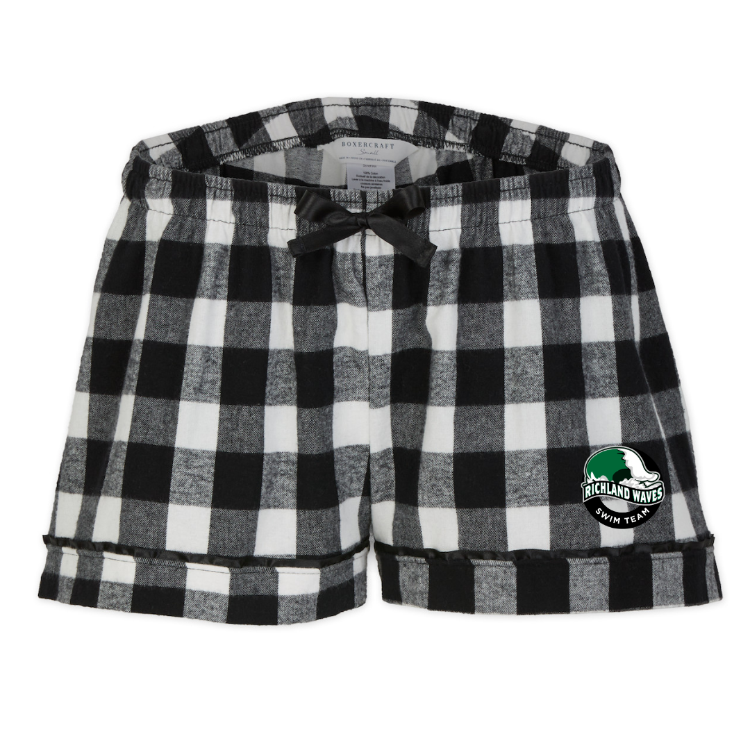 Boxercraft Women's Flannel Short (Customized) - Richland