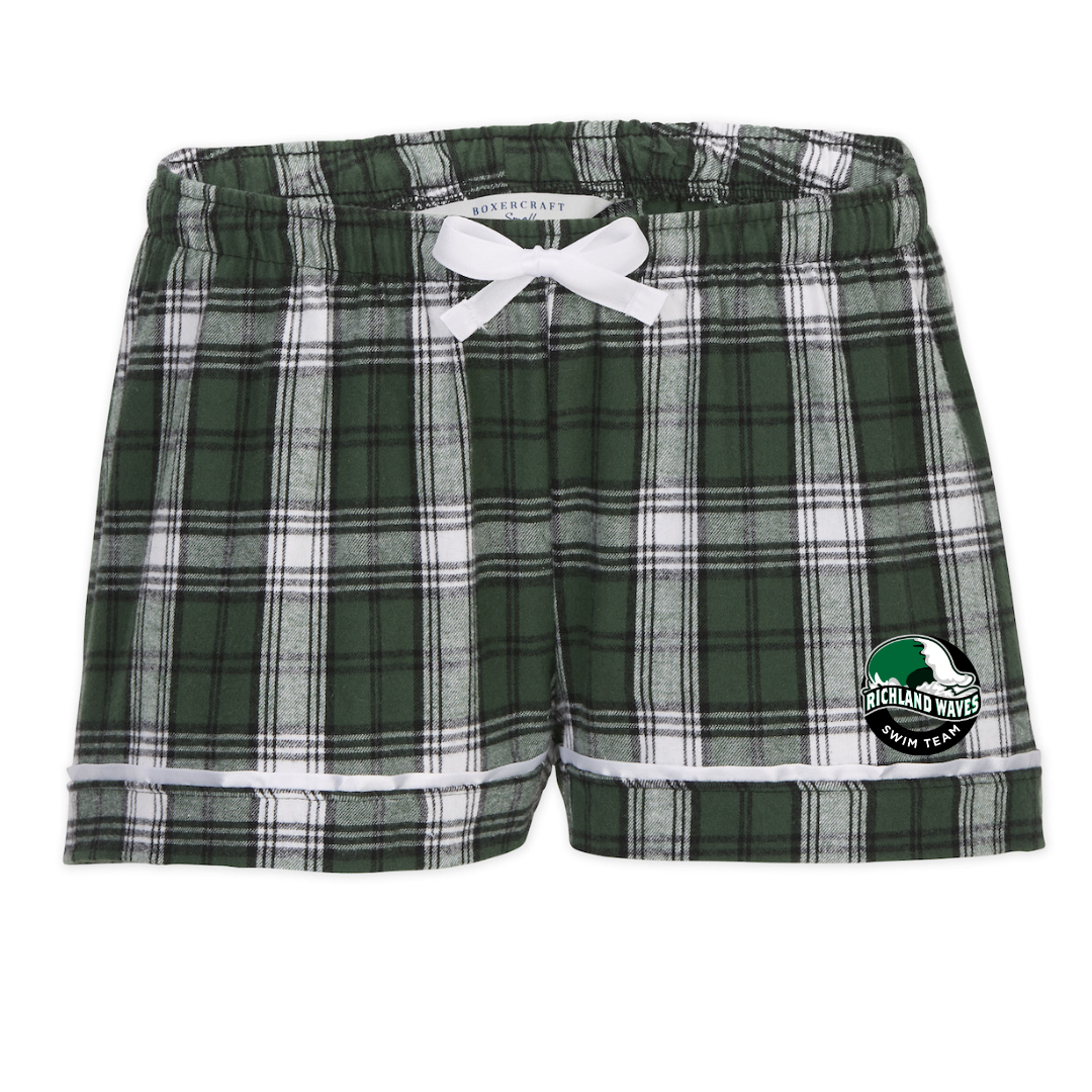 Boxercraft Women's Flannel Short (Customized) - Richland