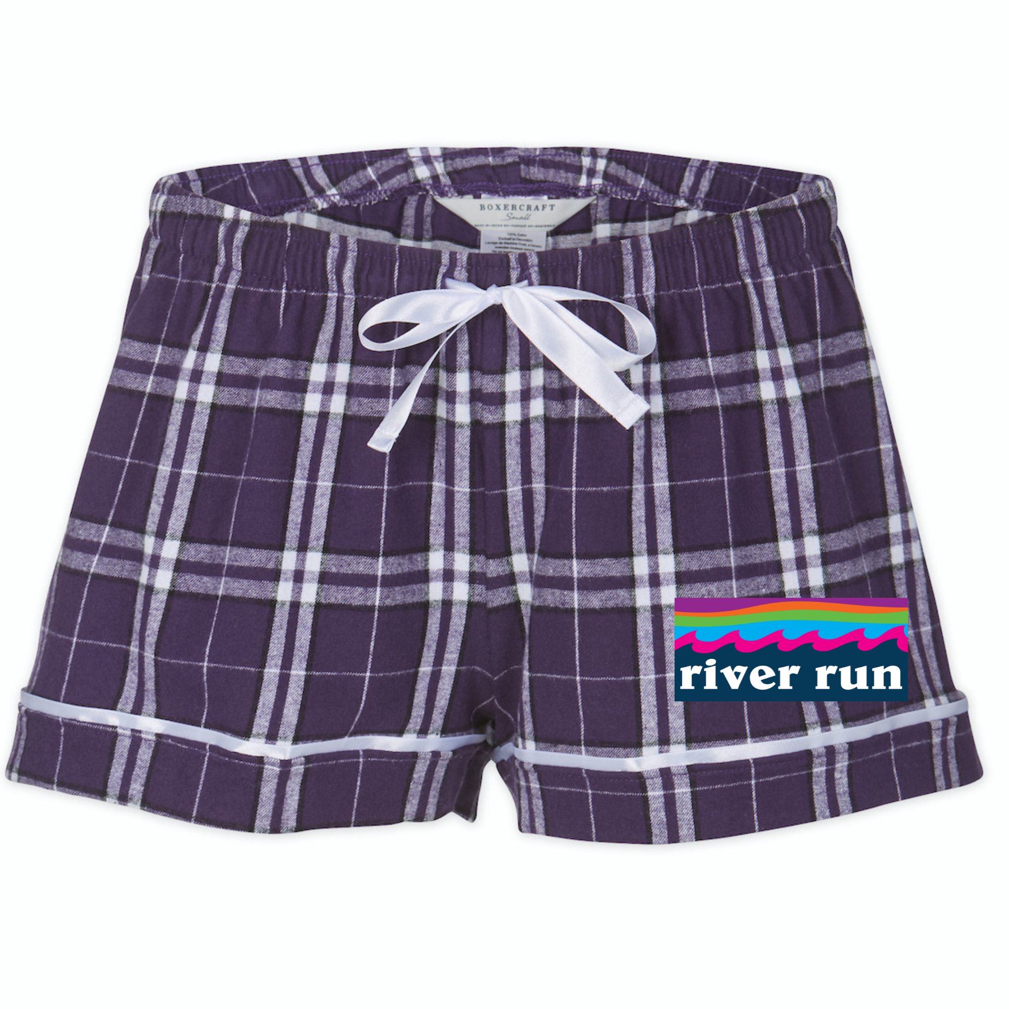Boxercraft Women's Flannel Short (Customized) - River Run