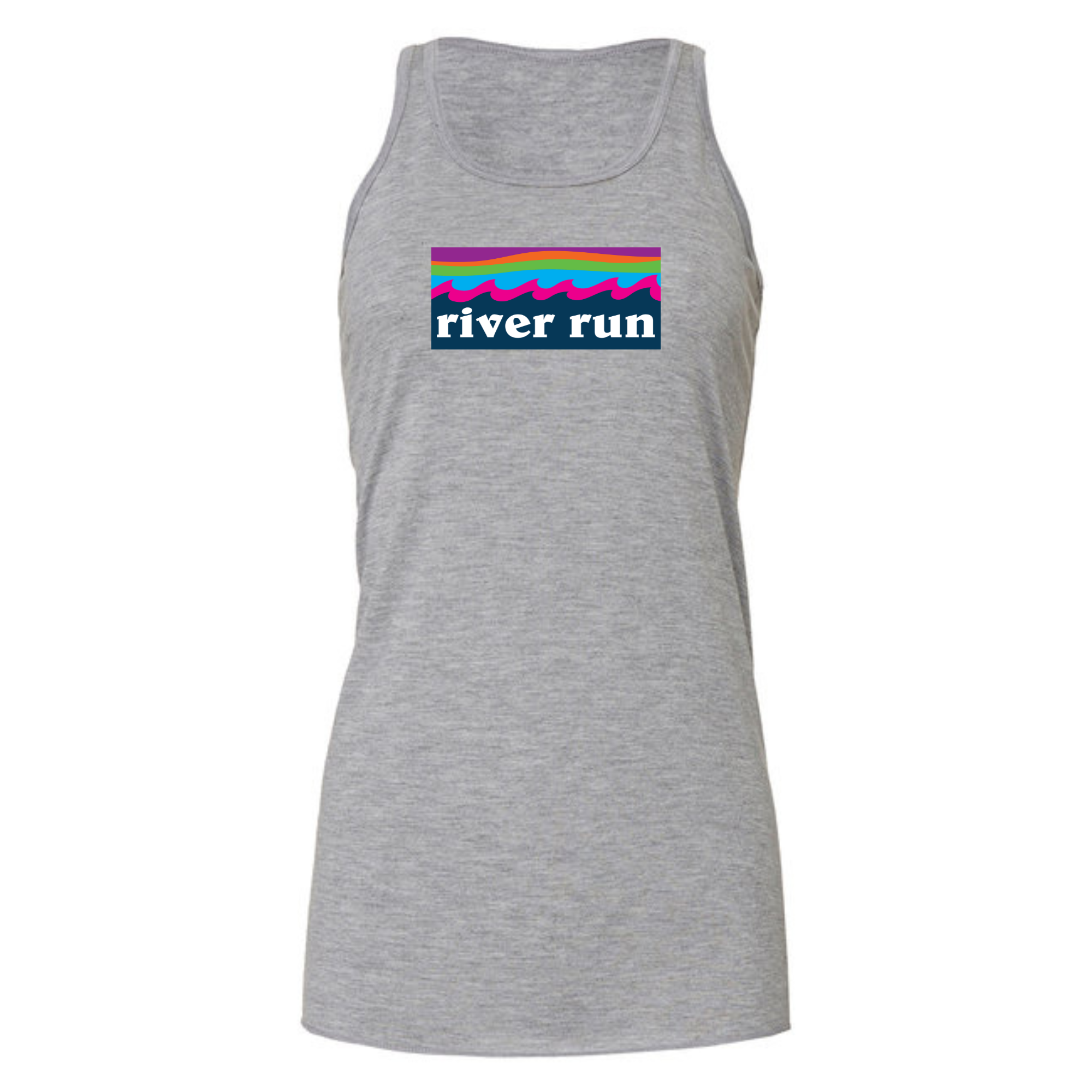 Ladies Racerback Flowy Tank (Customized) - River Run