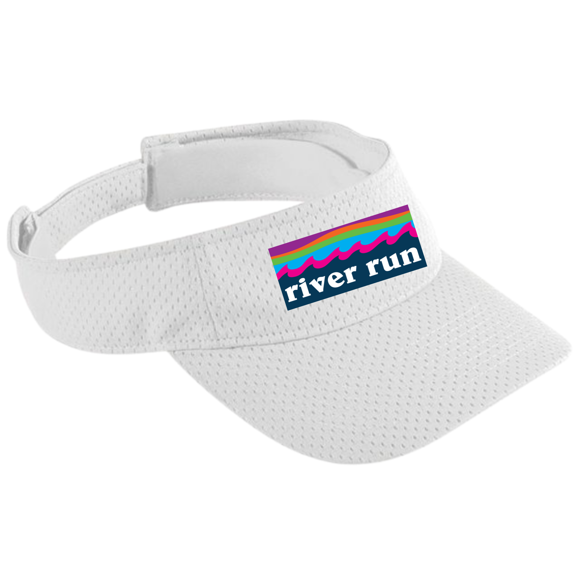 Athletic Mesh Visor (Customized) - River Run