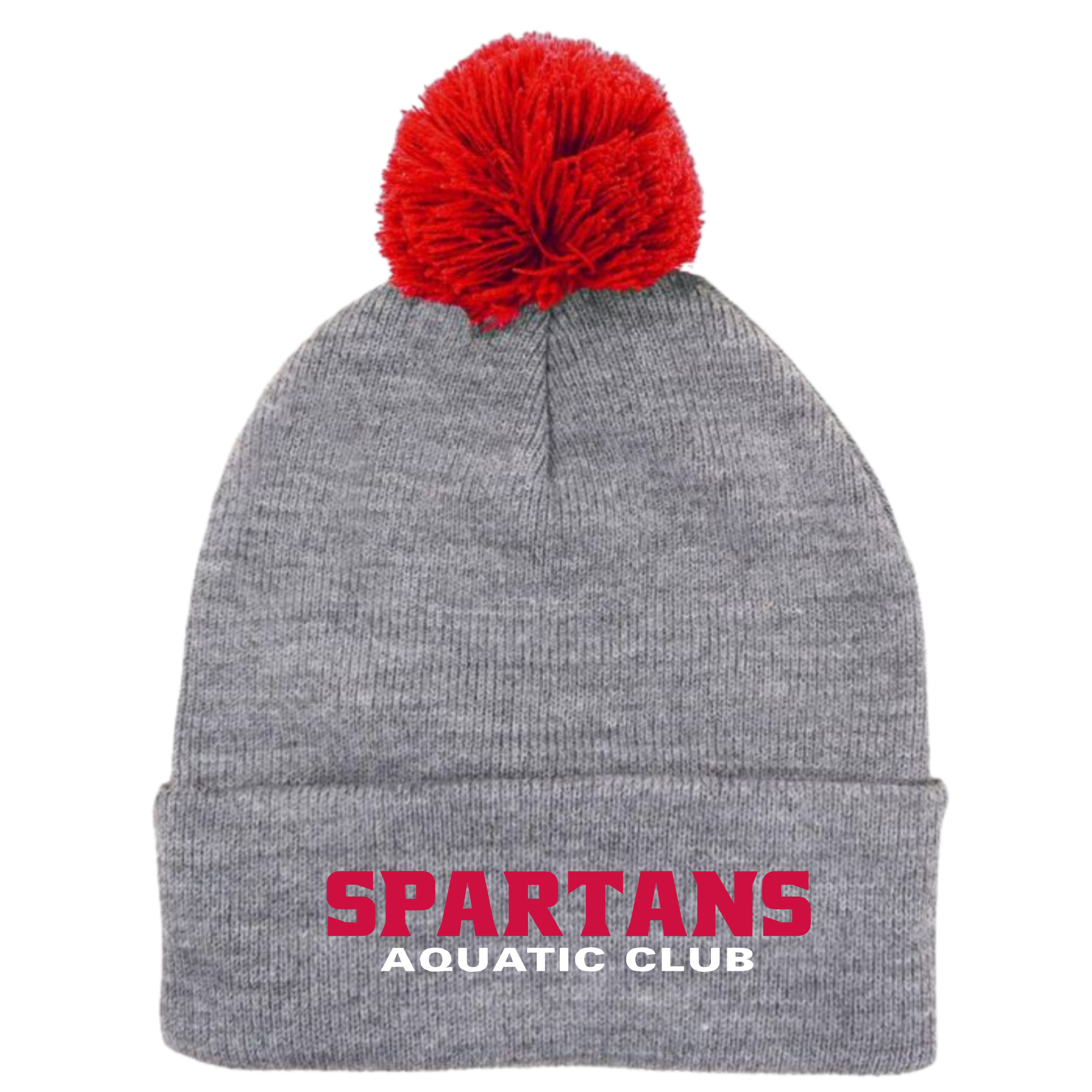 Puff Ball Beanie (Customized) - Spartans