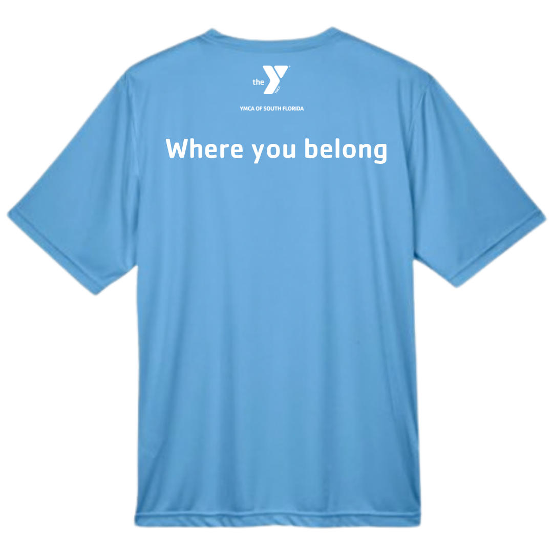 Short Sleeve Performance T-Shirt (Customized) - YMCA of South Florida