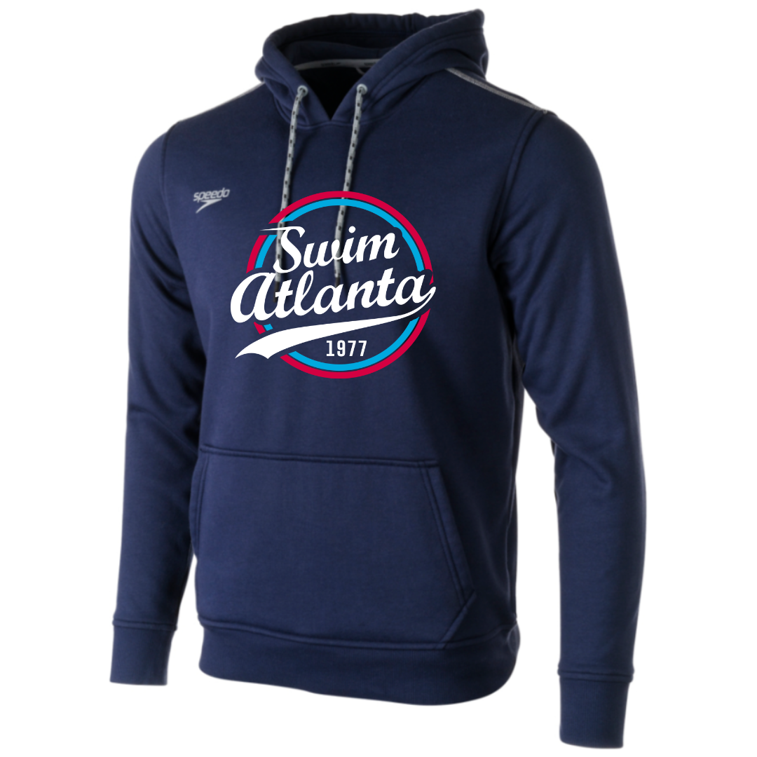 Speedo Unisex Hooded Sweatshirt Circle Logo (Customized) - Swim Atlanta