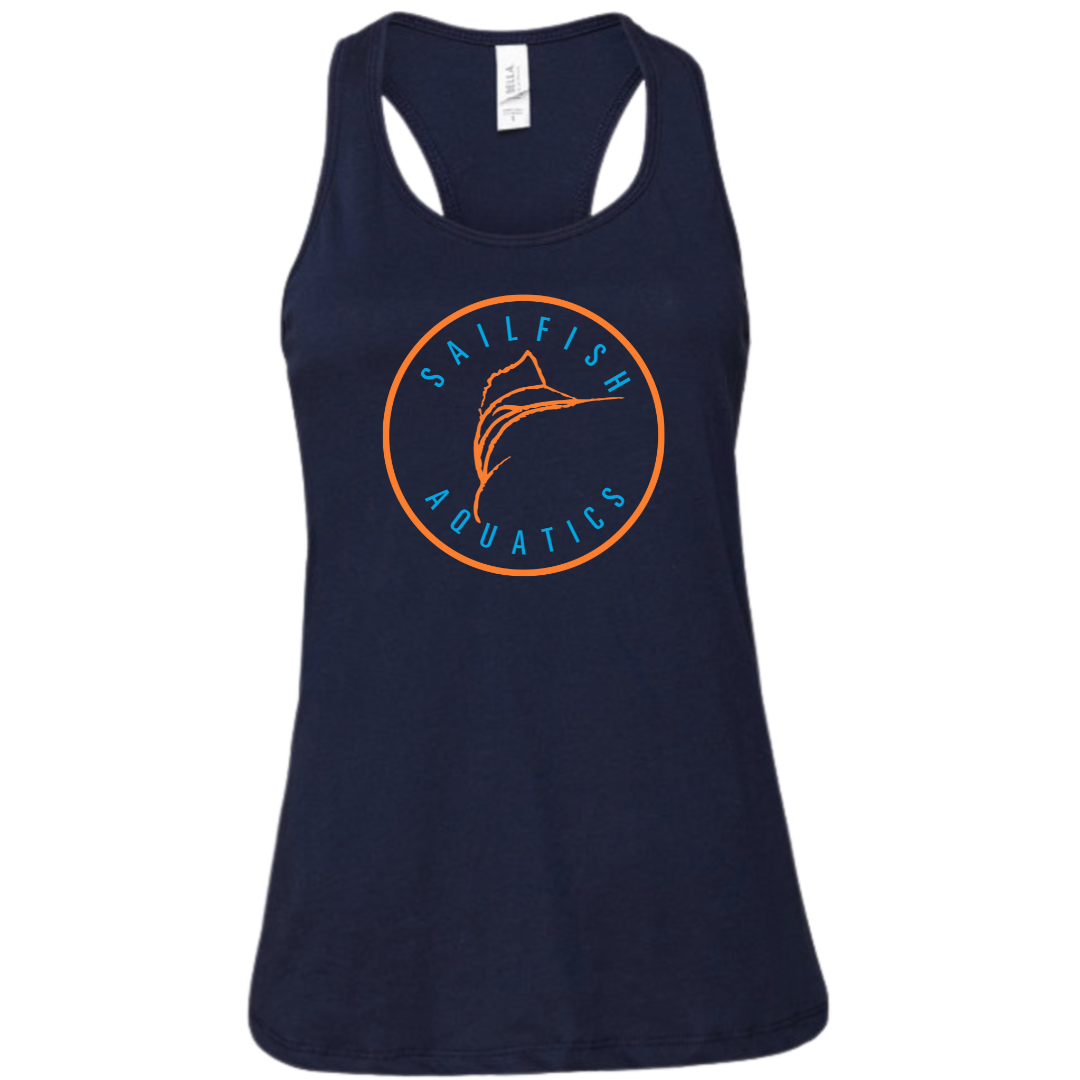 Ladies' Racerback Flowy Tank (Customized) - Sailfish