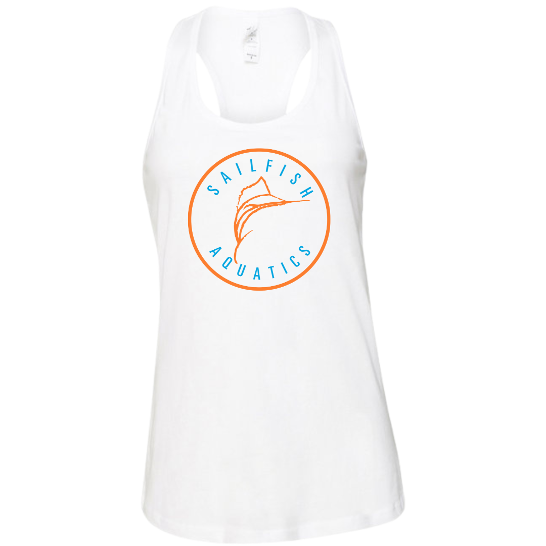 Ladies' Racerback Flowy Tank (Customized) - Sailfish