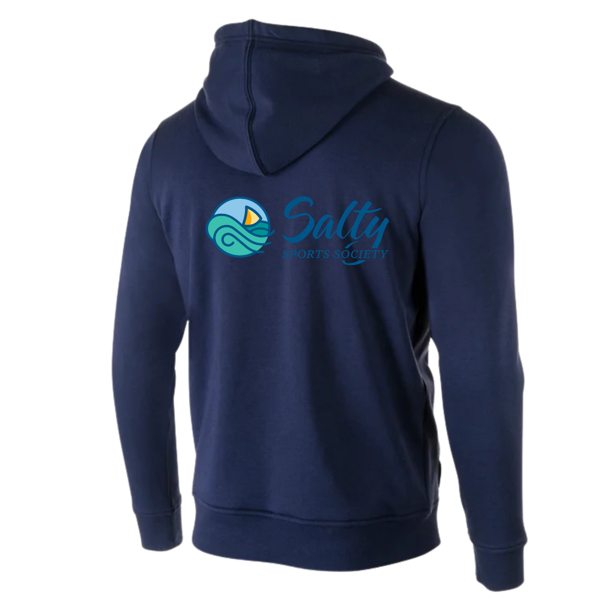 Speedo Unisex Hooded Sweatshirt (Customized) - Salty Sports Society - Chest/Back Logo