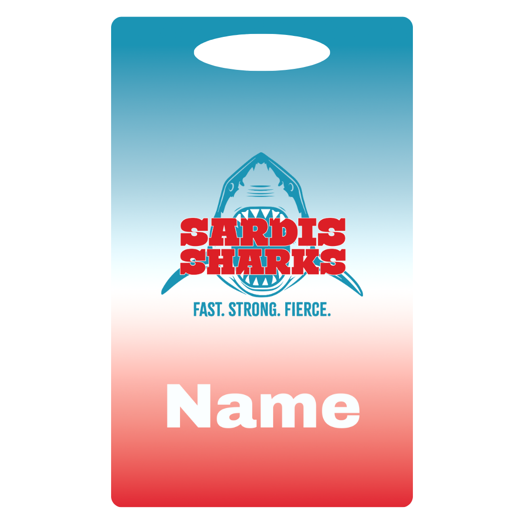 Aluminum Bag Tag (Customized) - Sardis