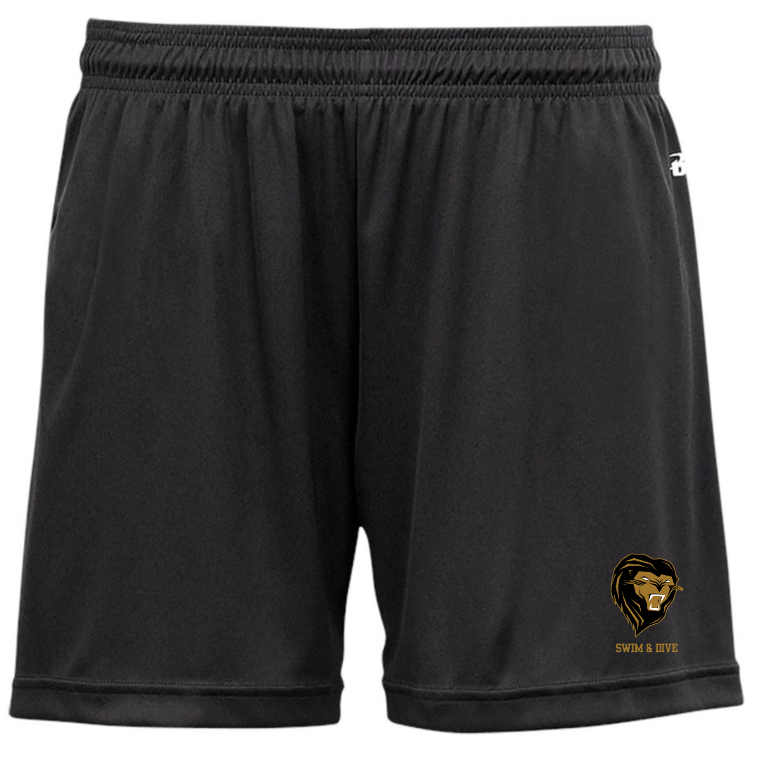 Unisex B-Core 5" Pocketed Shorts (Customized) - Shelby High School