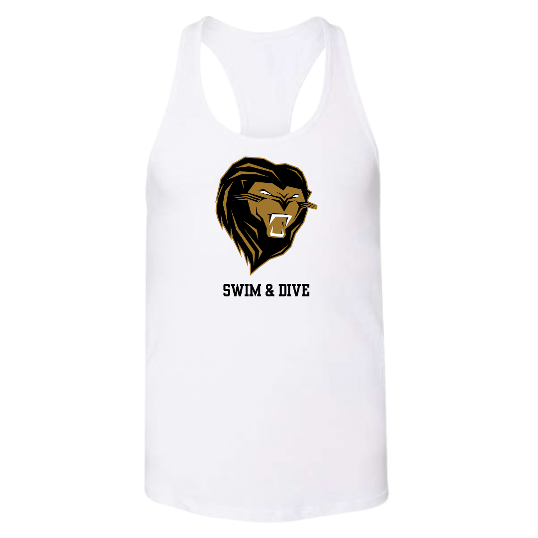 Ladies' Racerback Tank (Customized) - Shelby High School