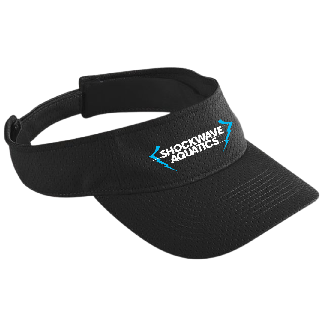 Athletic Mesh Visor Text Logo (Customized) - Shockwave