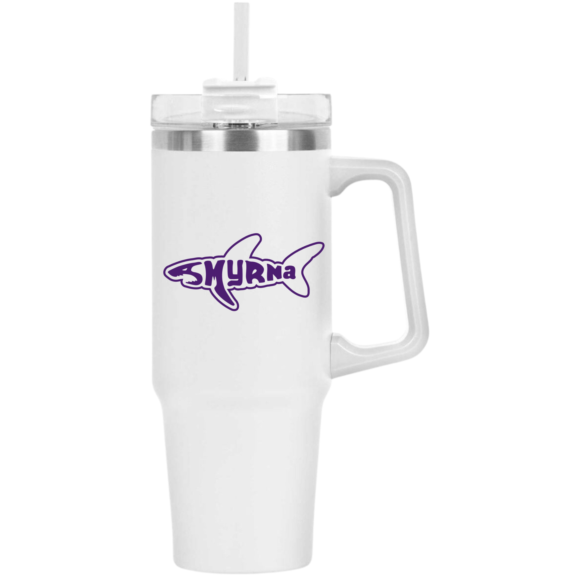 40oz Insulated Tumbler (Customized) - Smyrna Sharks