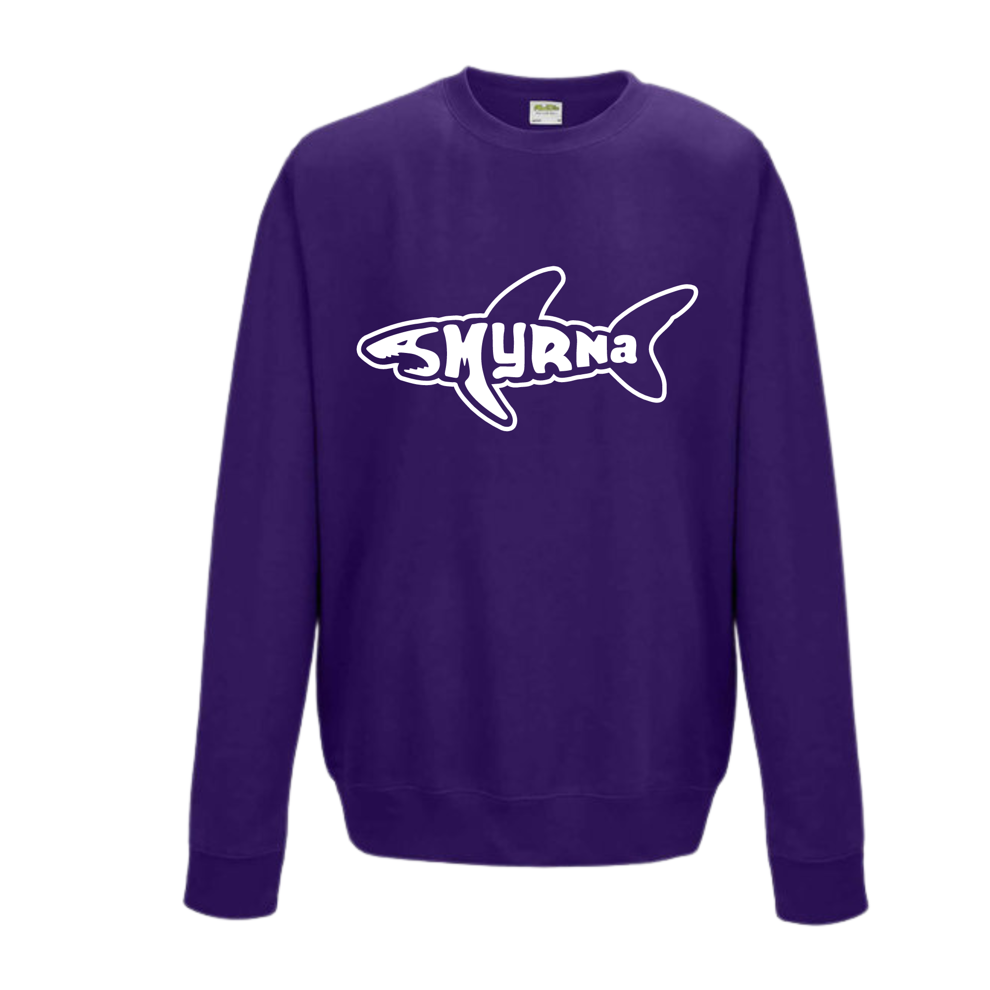 Medium Weight Unisex Crew Neck Sweatshirt (Customized) - Smyrna Sharks