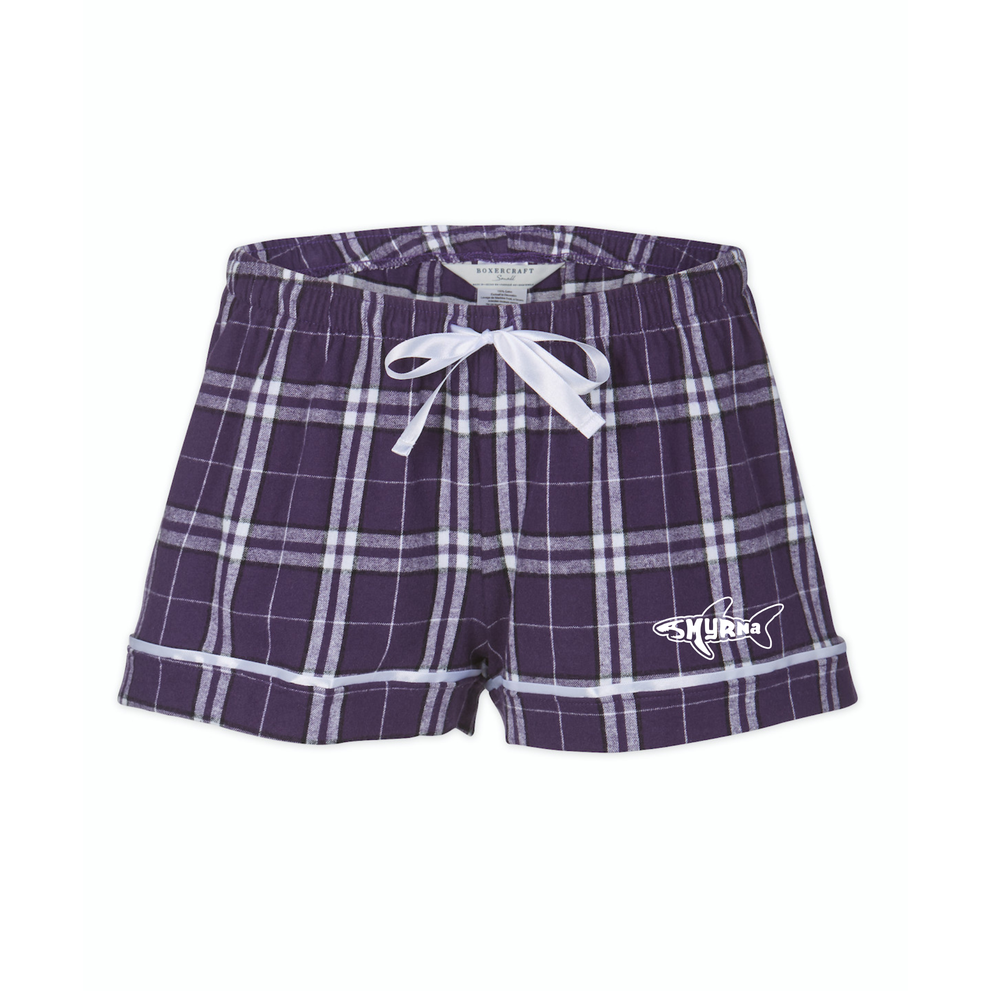 Boxercraft Women's Flannel Short (Customized) - Smyrna Sharks