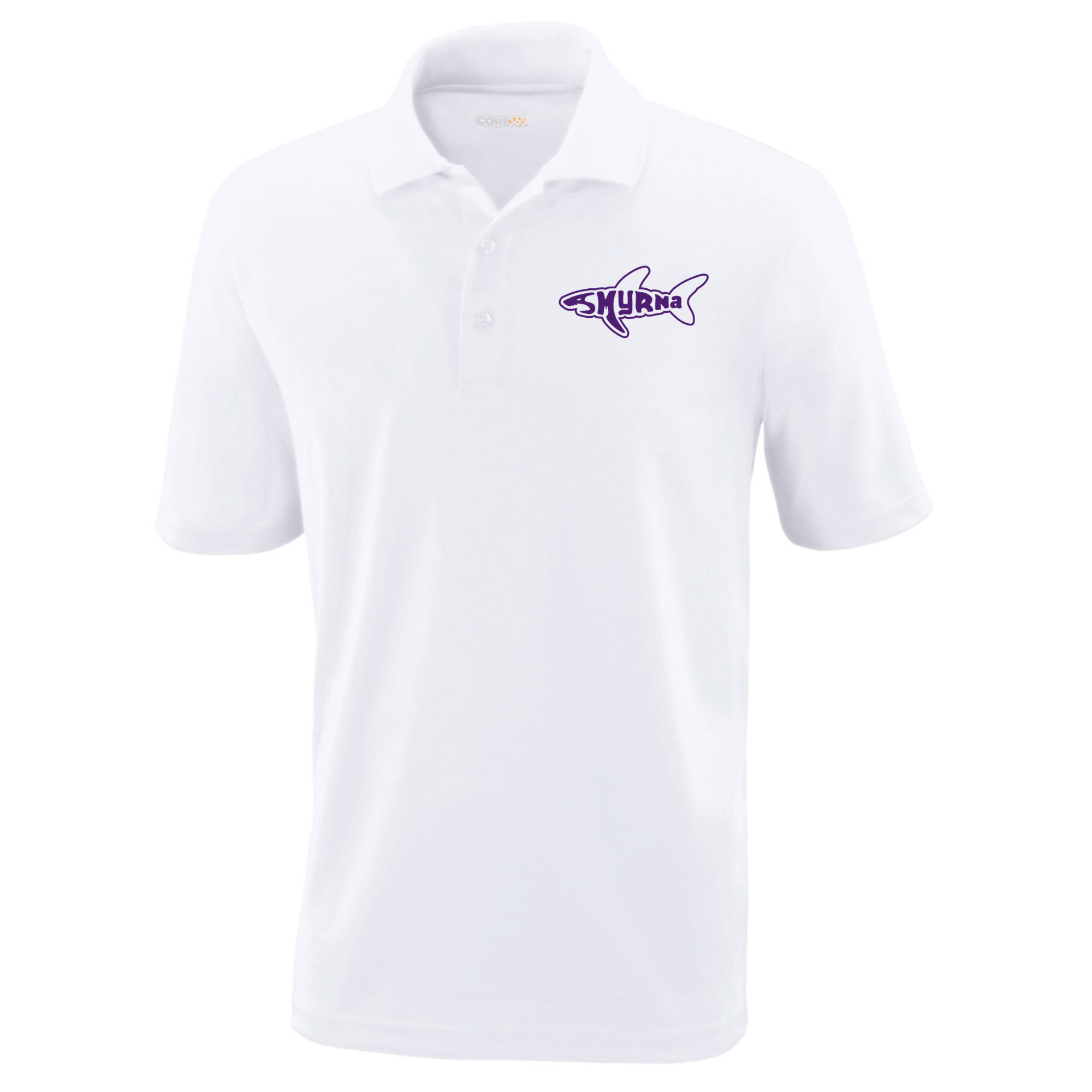 Performance Polo (Customized) - Smyrna Sharks