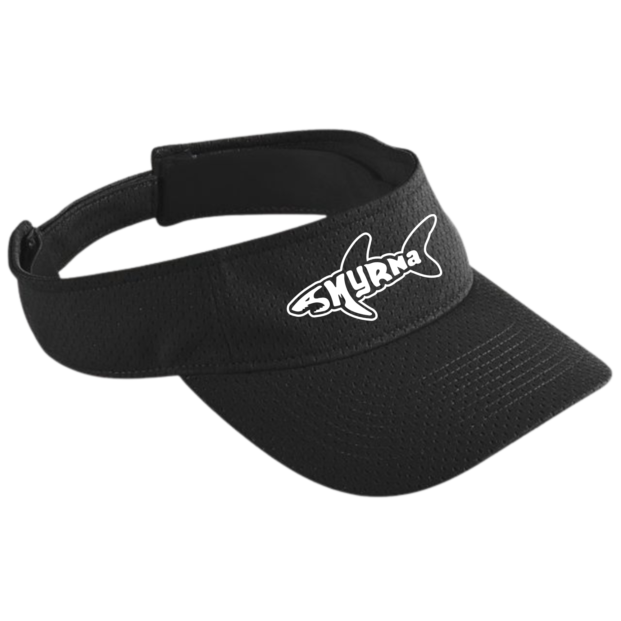 Athletic Mesh Visor (Customized) - Smyrna Sharks