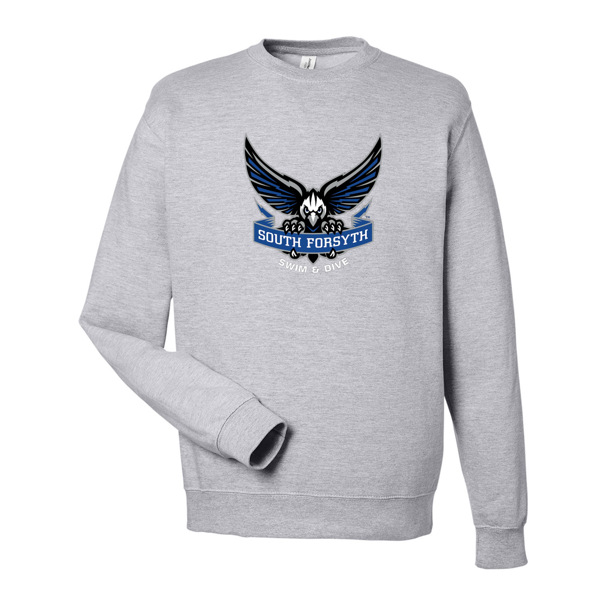 Fleece Crew Neck Sweatshirt (Heat Pressed) - South Forsyth