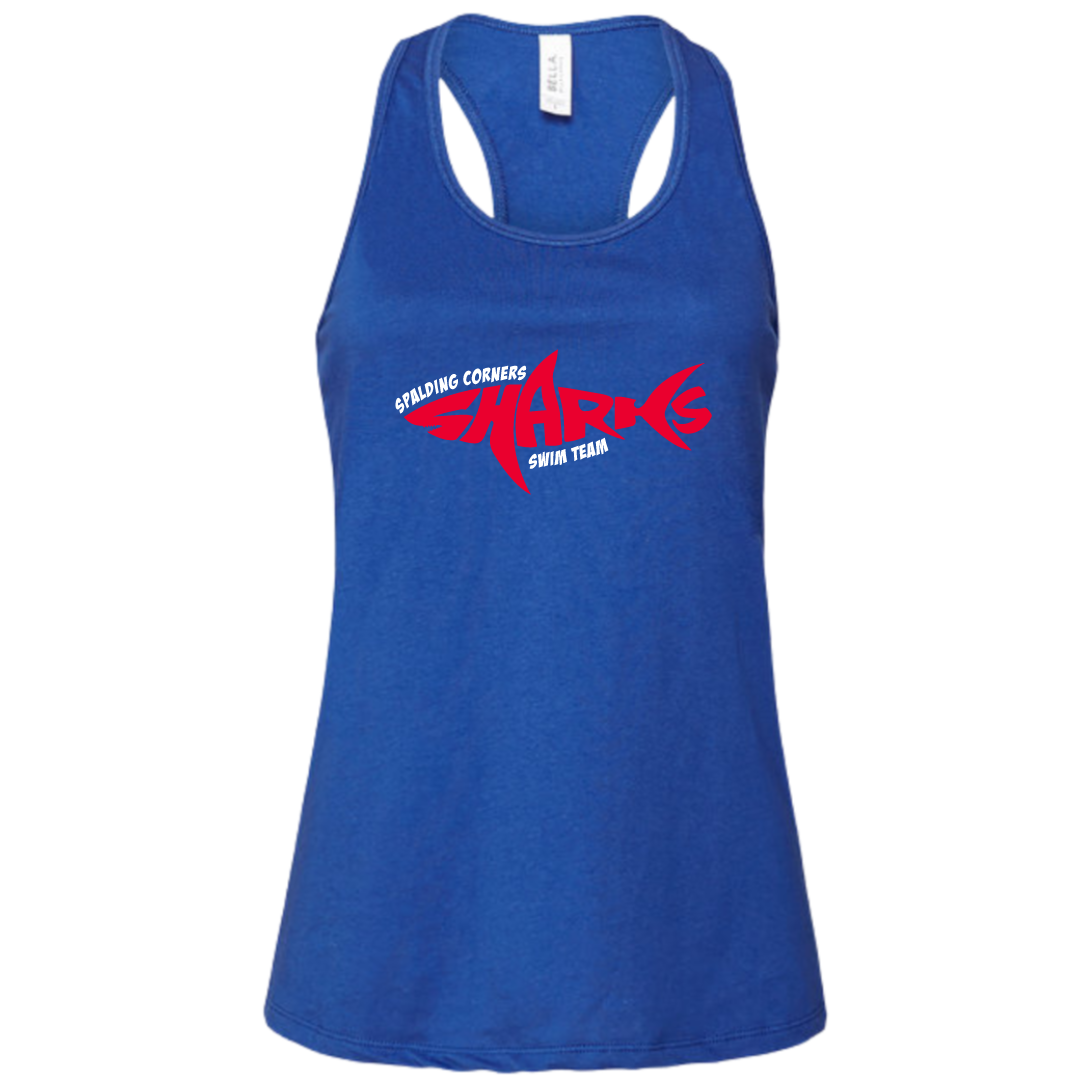 Ladies' Racerback Flowy Tank (Customized) - Spalding Corners