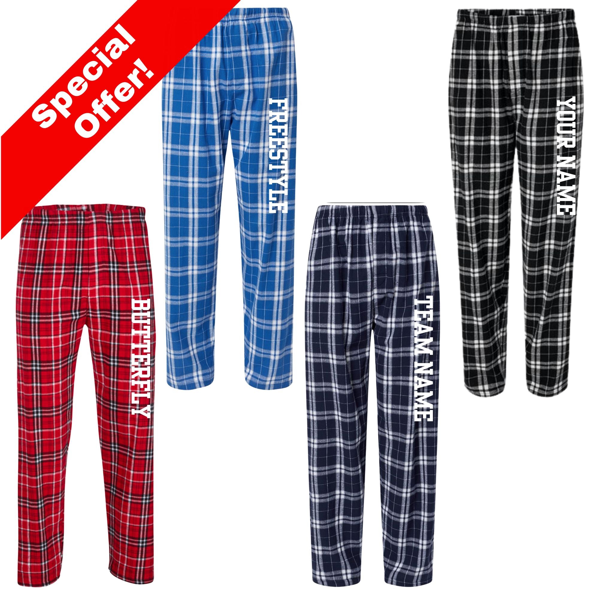 Boxercraft Flannel Pants (Personalization Available) - Special Offer