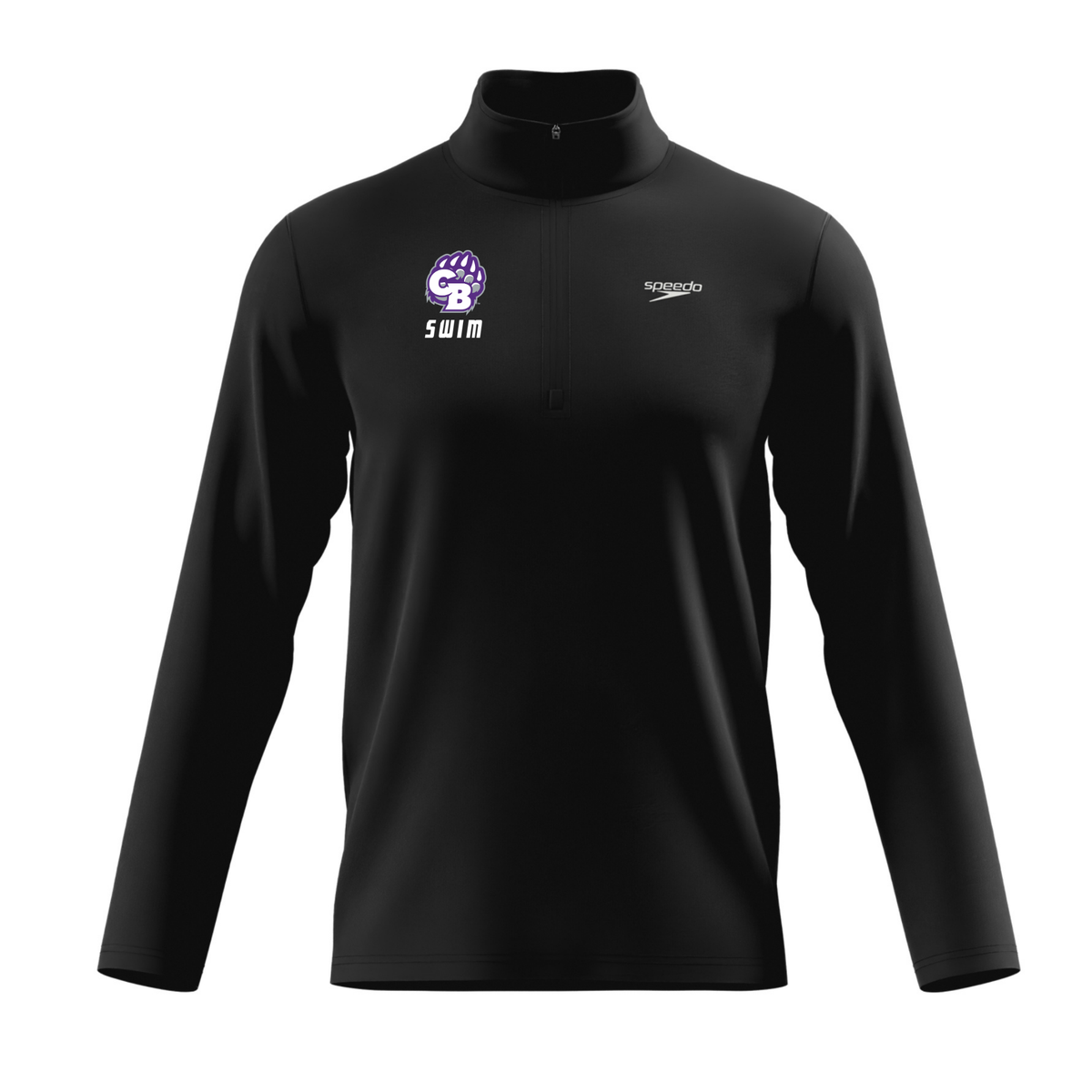 Speedo Unisex Lightweight Jersey 1/4 Zip (Heat Pressed) - Cherokee Bluff
