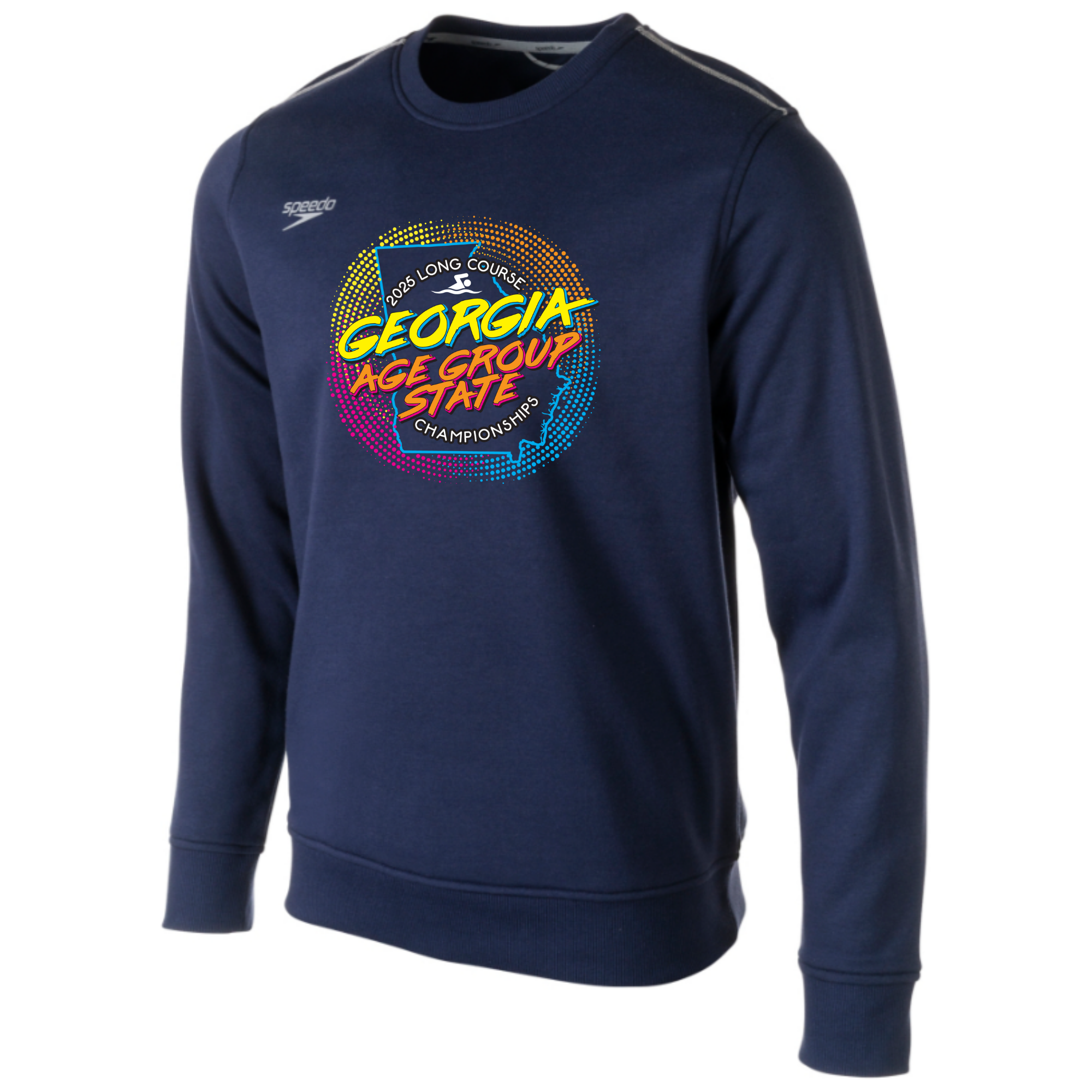 Speedo Fleece Crew Neck Sweatshirt (Customized) - LC Age Group State