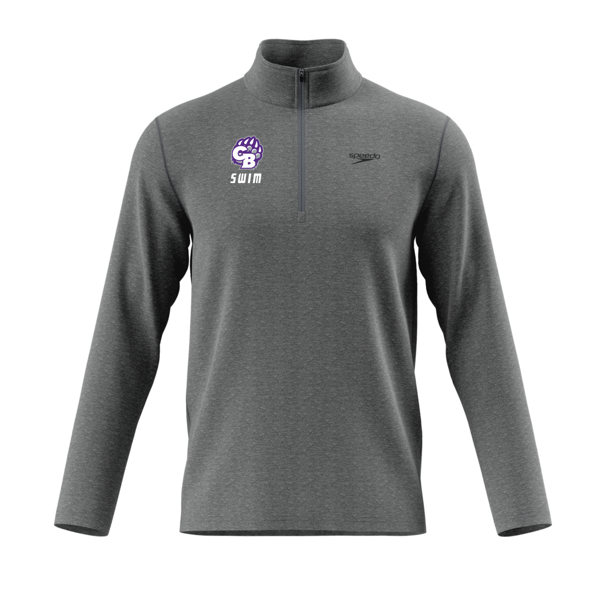 Speedo Unisex Lightweight Jersey 1/4 Zip (Heat Pressed) - Cherokee Bluff