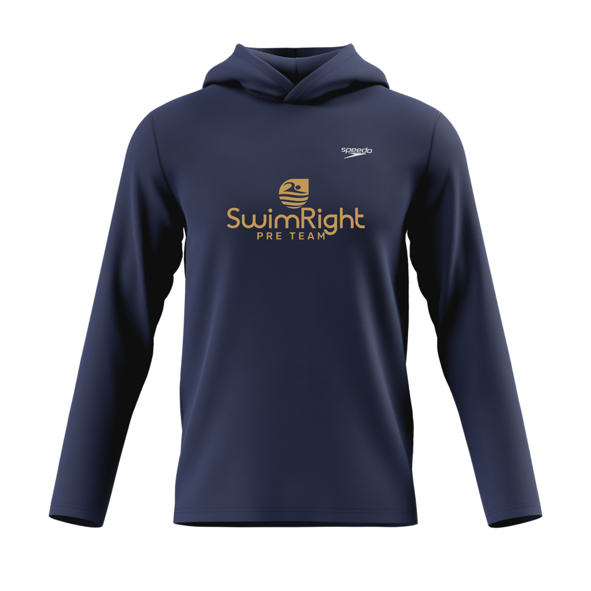 Speedo Unisex Lightweight Jersey Hoodie (Customized) - SwimRight LA Pre Team