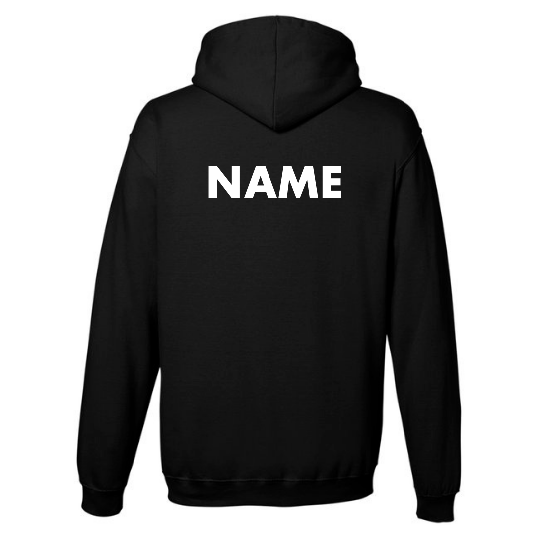 Medium Weight Unisex Hooded Sweatshirt (Customized) - Springfield Greenwave