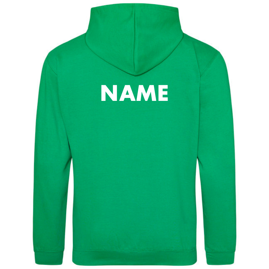 Medium Weight Unisex Hooded Sweatshirt (Customized) - Springfield Greenwave