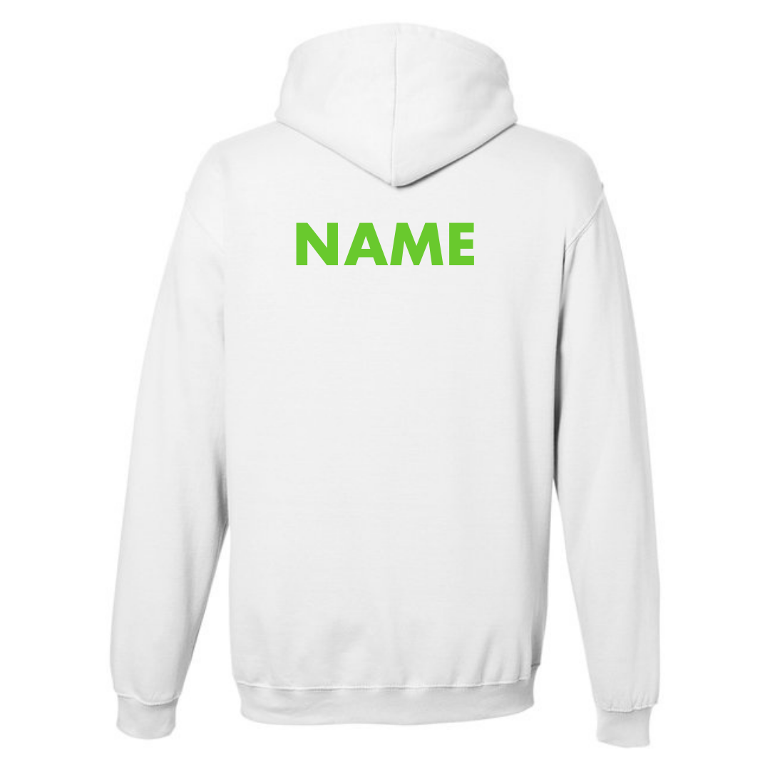 Medium Weight Unisex Hooded Sweatshirt (Customized) - Springfield Greenwave