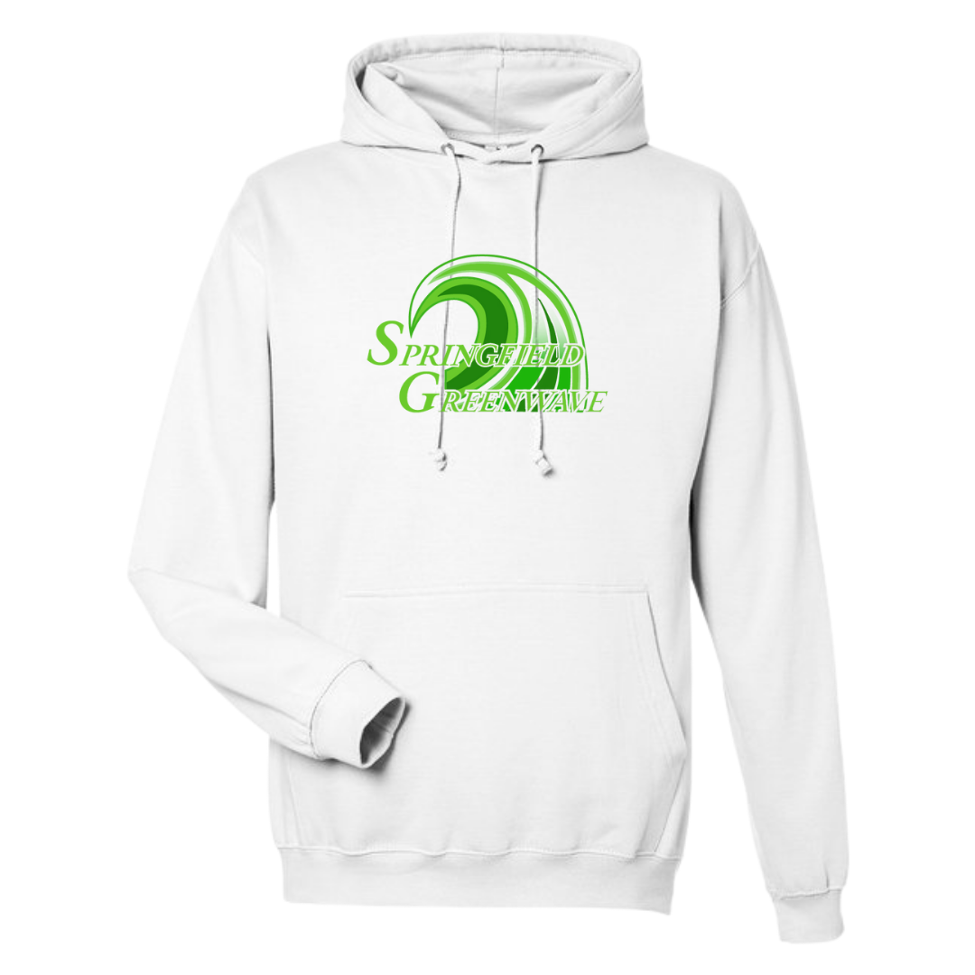 Medium Weight Unisex Hooded Sweatshirt (Customized) - Springfield Greenwave