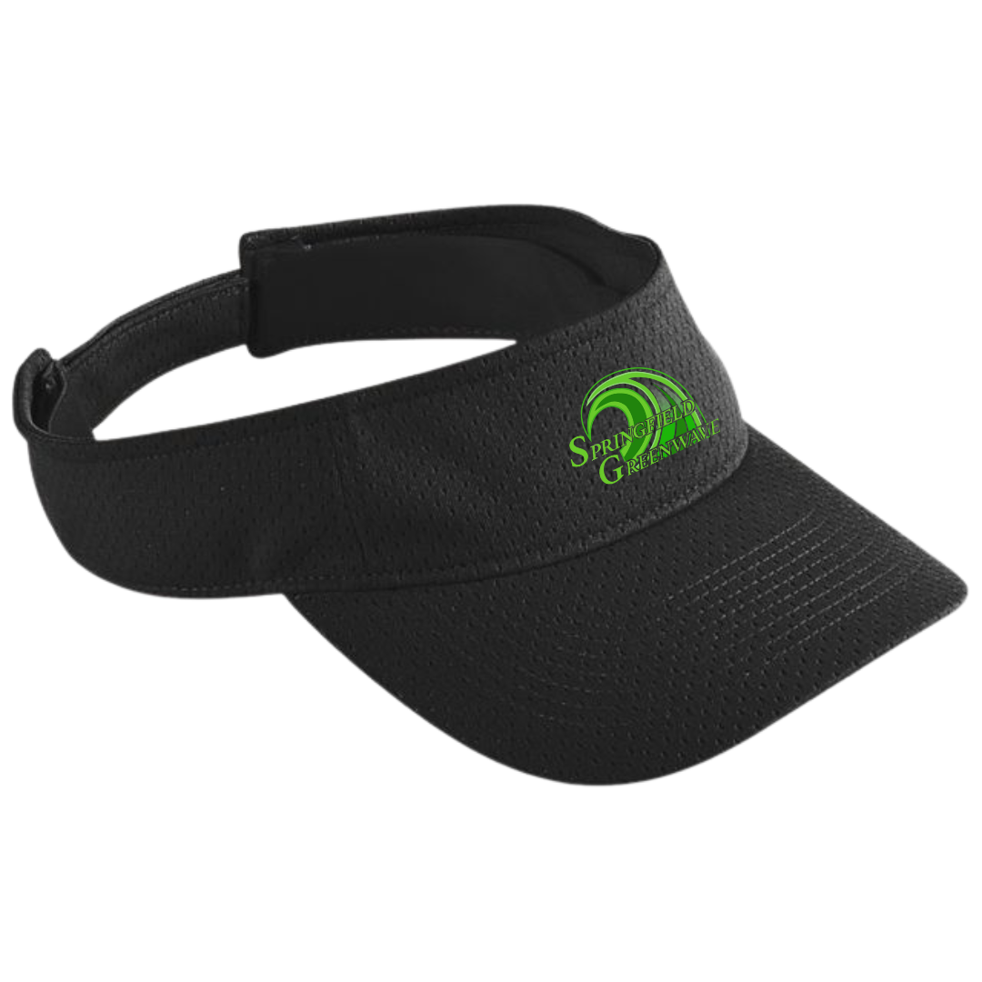 Athletic Mesh Visor (Customized) - Springfield Greenwave