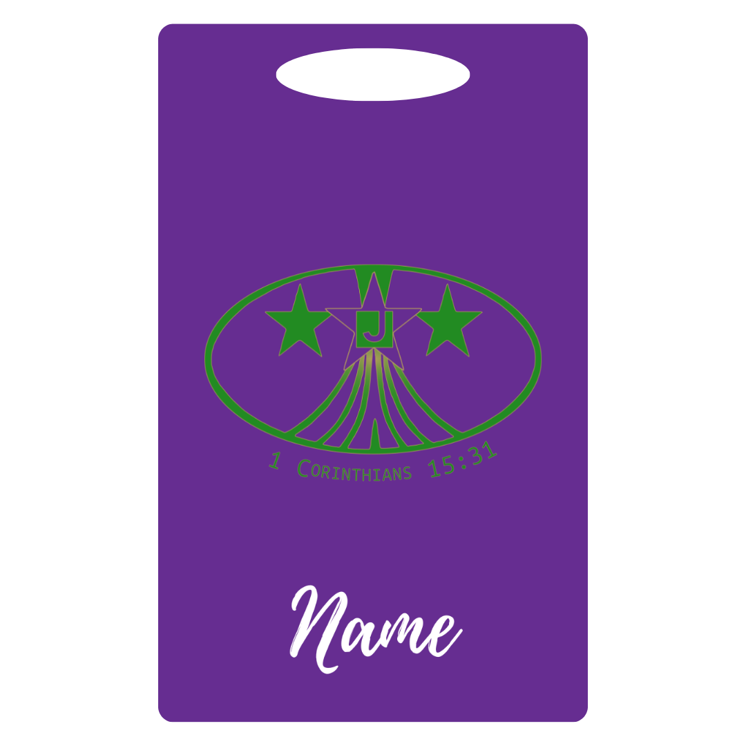 Aluminum Bag Tag (Customized) - Streamline and Sprint (The J)