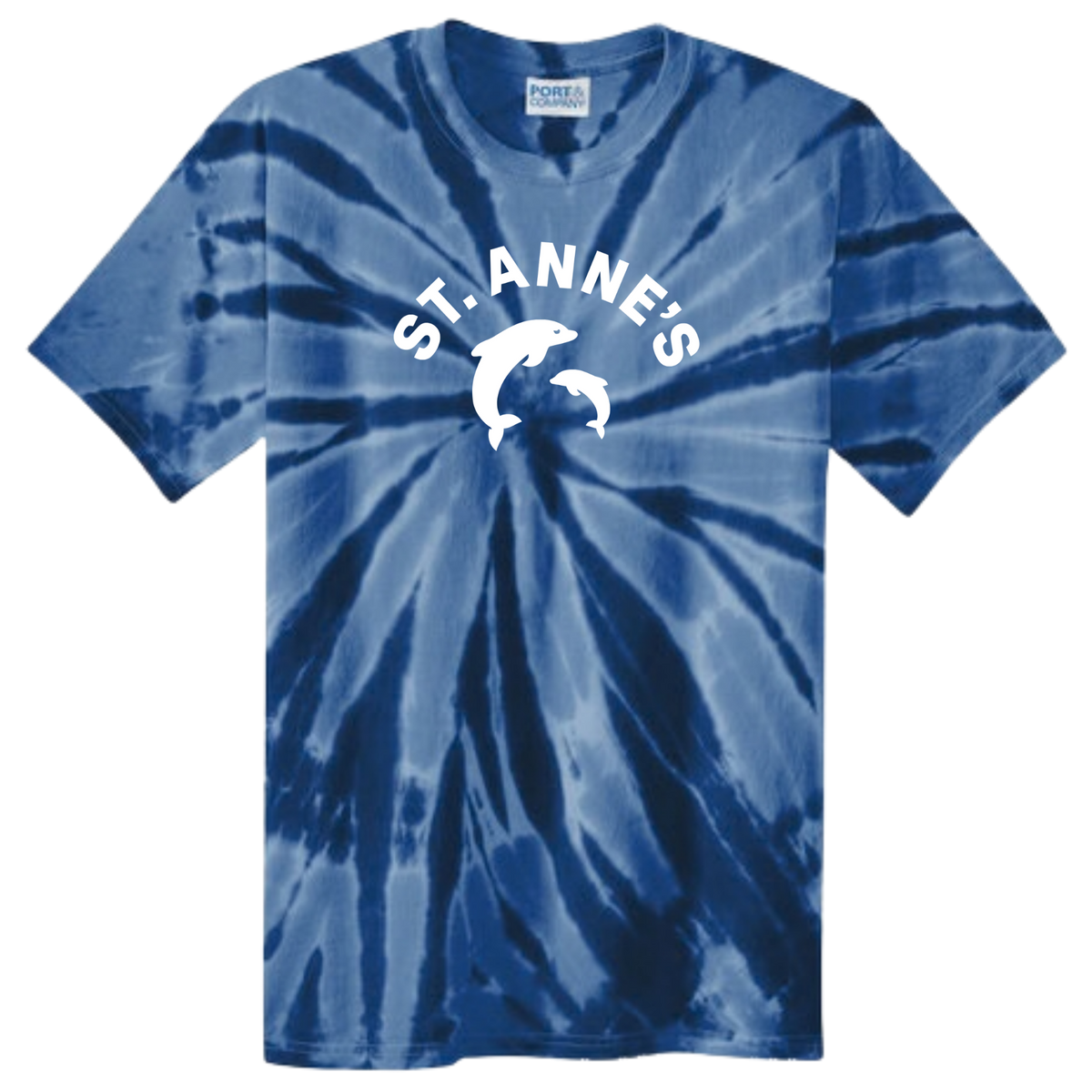 Tie Dye Short Sleeve T-Shirt (Customized) - St. Anne's
