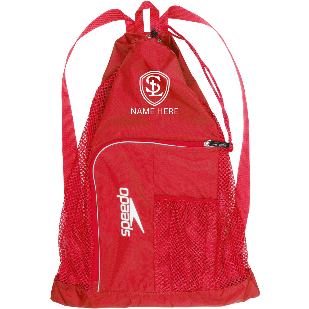 Speedo Deluxe Ventilator Backpack (Customized) - St. Luke
