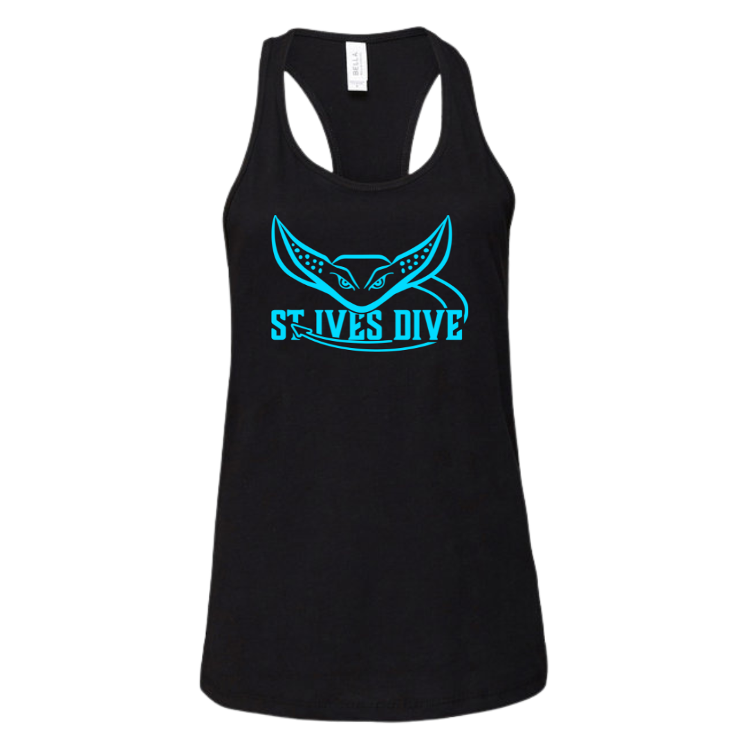 Ladies' Racerback Flowy Tank (Customized) - St Ives Dive