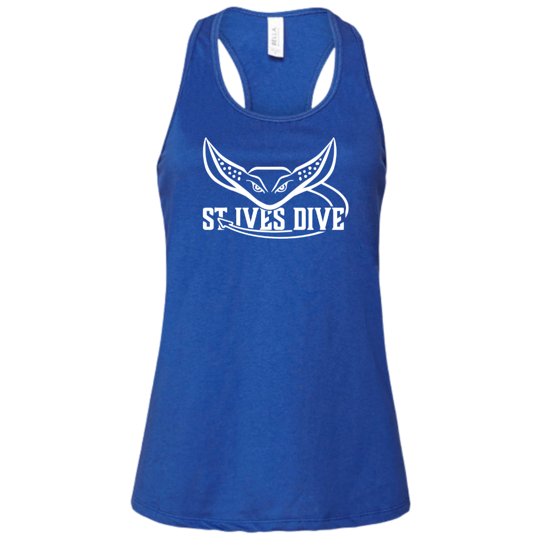 Ladies' Racerback Flowy Tank (Customized) - St Ives Dive