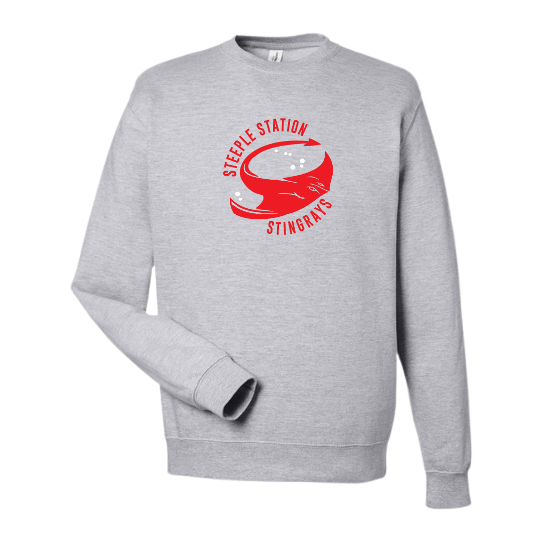 Fleece Crew Neck Sweatshirt (Customized) - Steeple Station