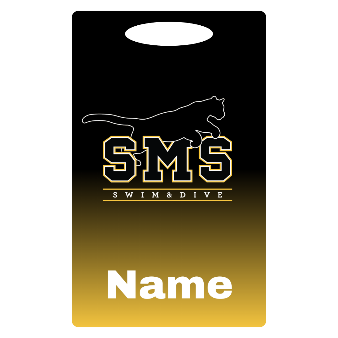 Aluminum Bag Tag (Customized) - Sutton Middle