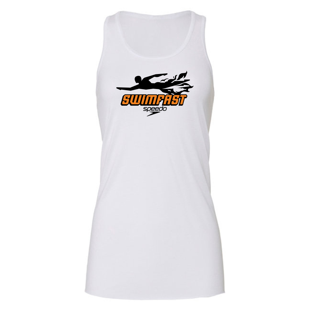Ladies Racerback Flowy Tank (Customoized) - SwimFast