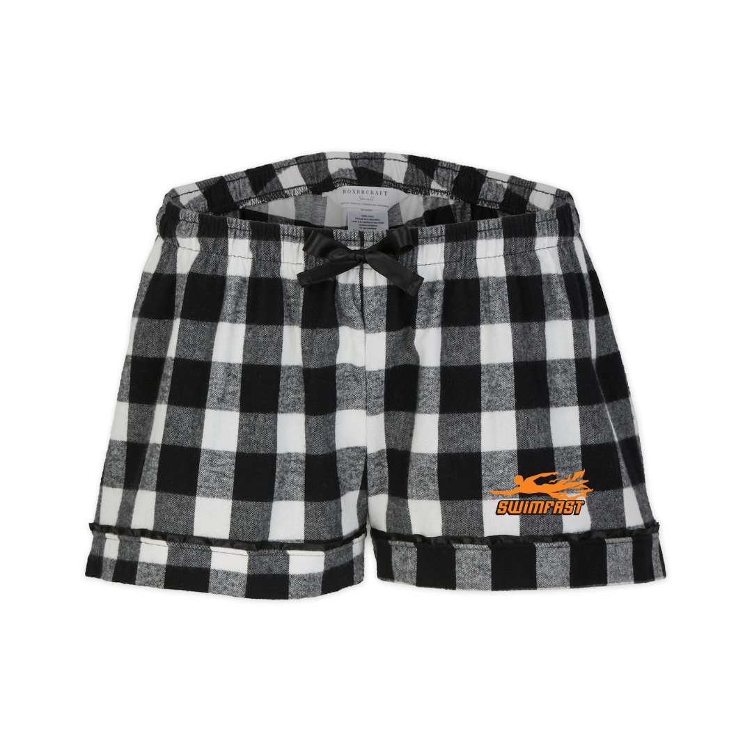Boxercraft Women's Flannel Short (Customized) - SwimFast