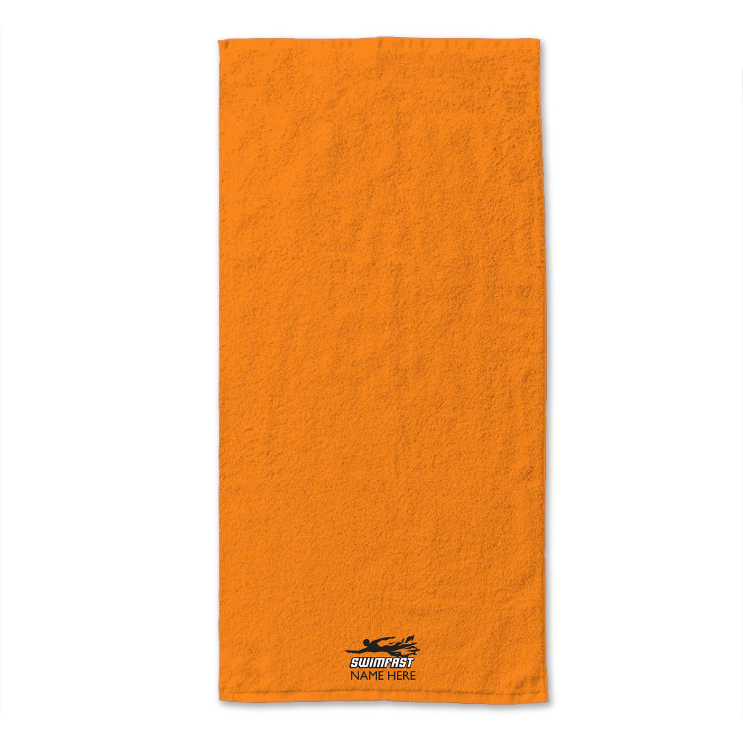34" x 70" Velour Towel (Customized) - SwimFast