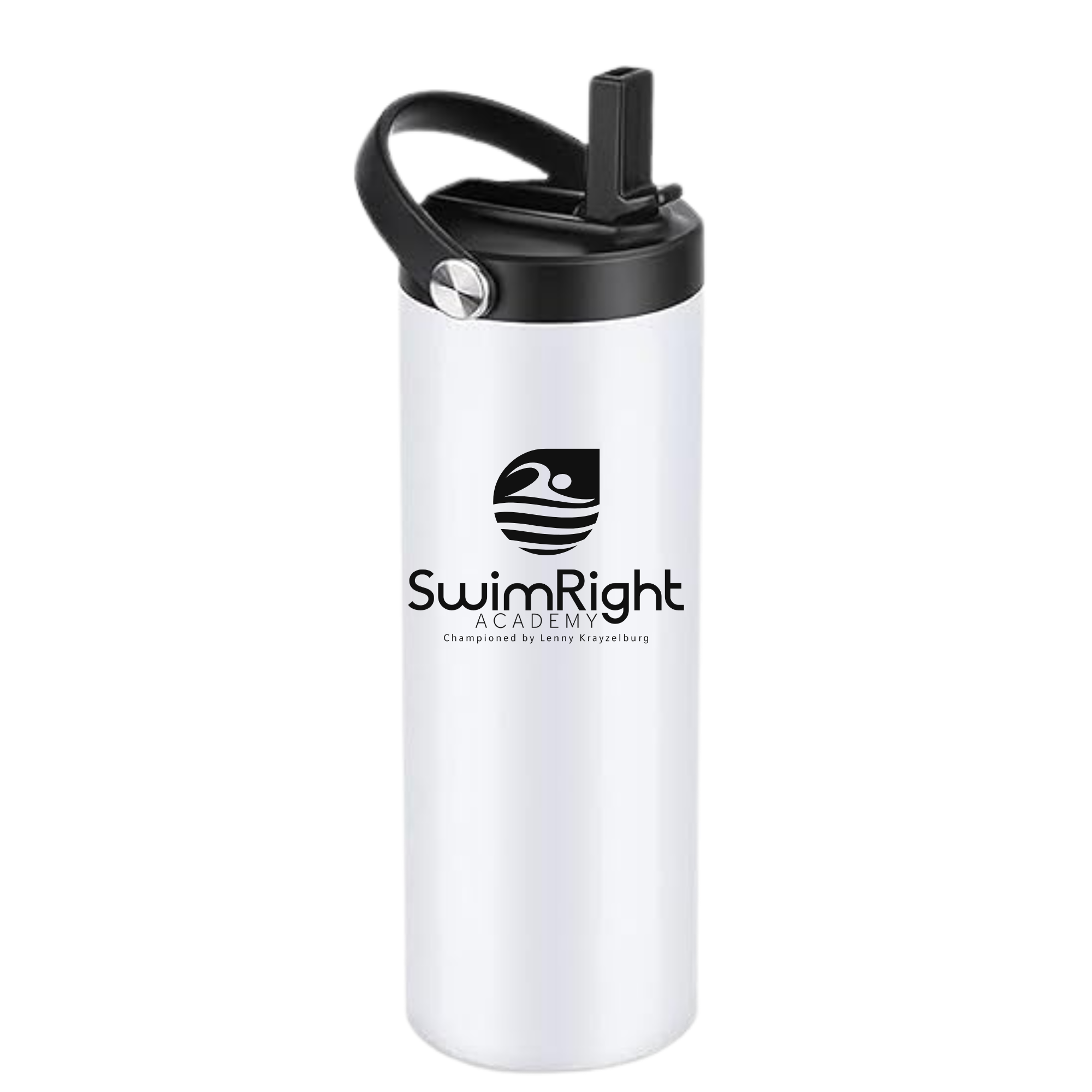 Insulated Sports Bottle 20oz (Customized) - SwimRight Academy