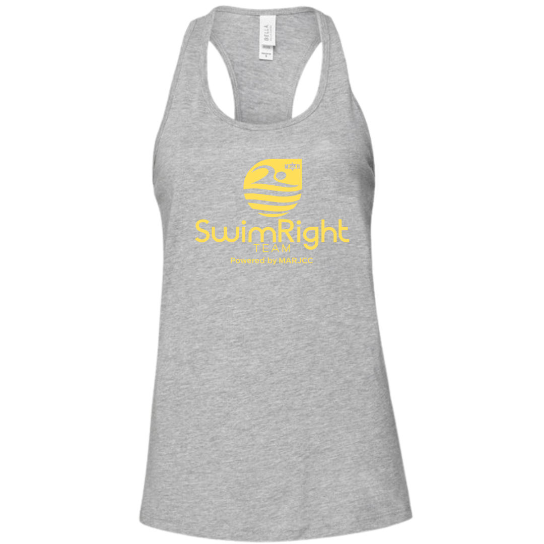 Ladies' Racerback Flowy Tank (Customized) - SwimRight Team