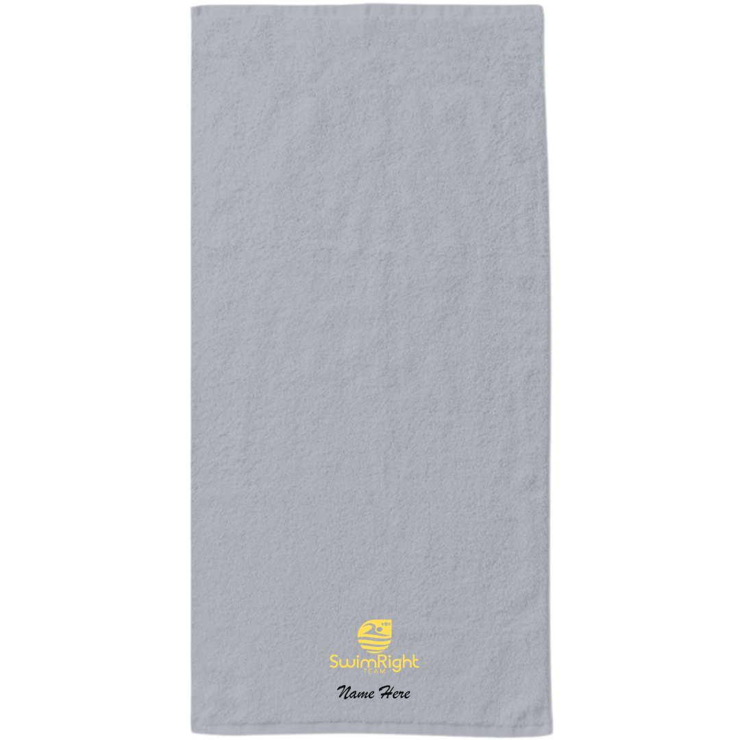 34" x 70" Velour Towel (Customized) - SwimRight Team