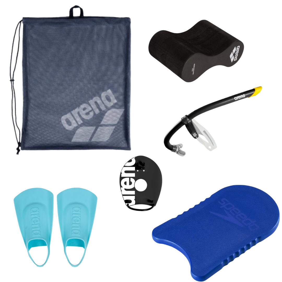 Gold Division Equipment Bundle Junior Size Fins - Team Charlotte