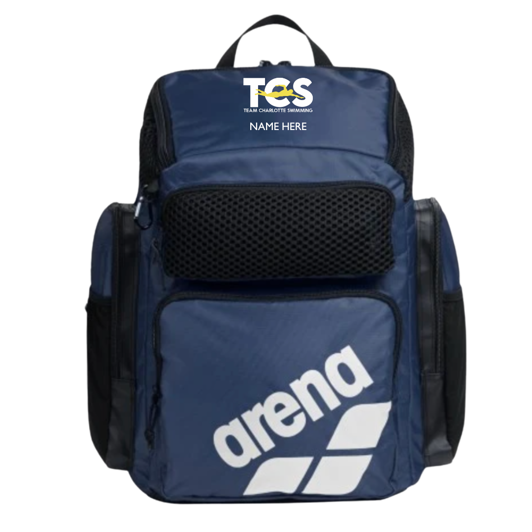 Arena One Go Backpack 45L (Embroidered) - Team Charlotte