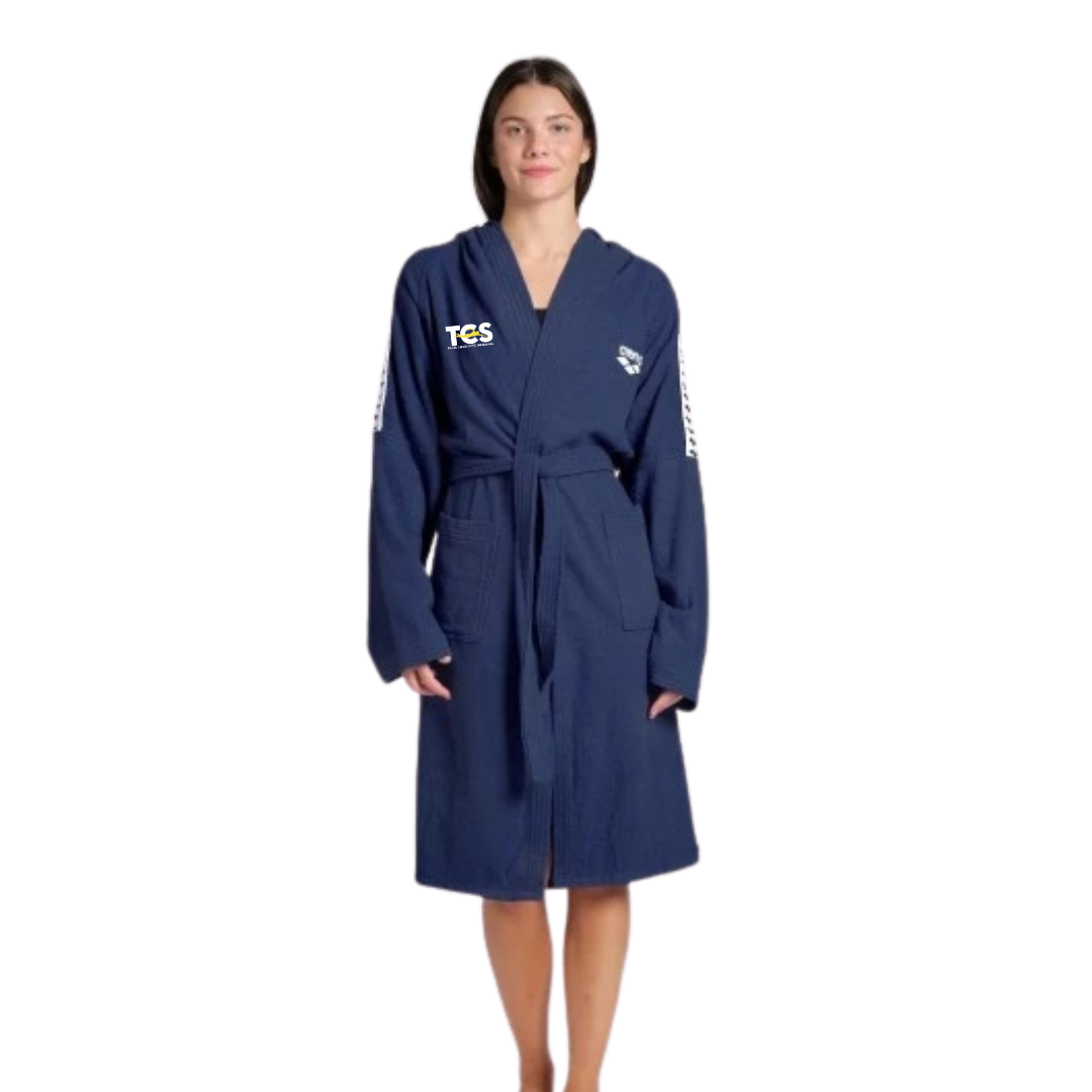 Arena Unisex Team Stripe Robe (Customized) - TCS *Special Order