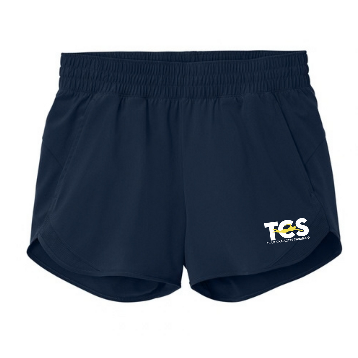 Female Athletic Shorts (Heat Press) - Team Charlotte