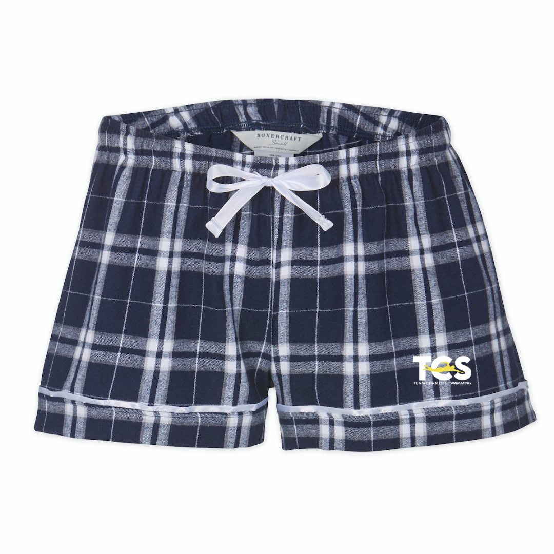 Boxercraft Women's Flannel Short (Customized) - Team Charlotte